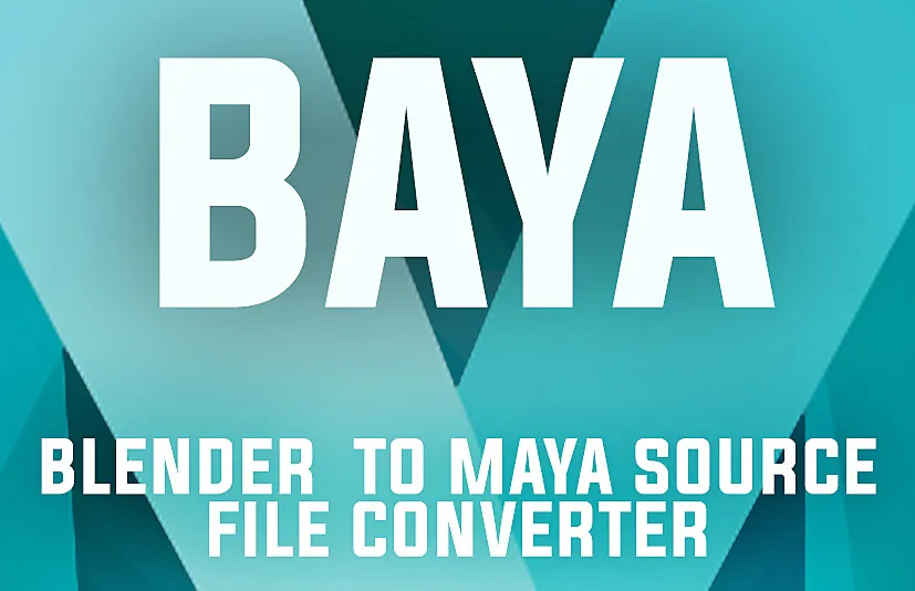 Blender&Maya桥接插件 Baya – Blender To Maya Bridge v1.0