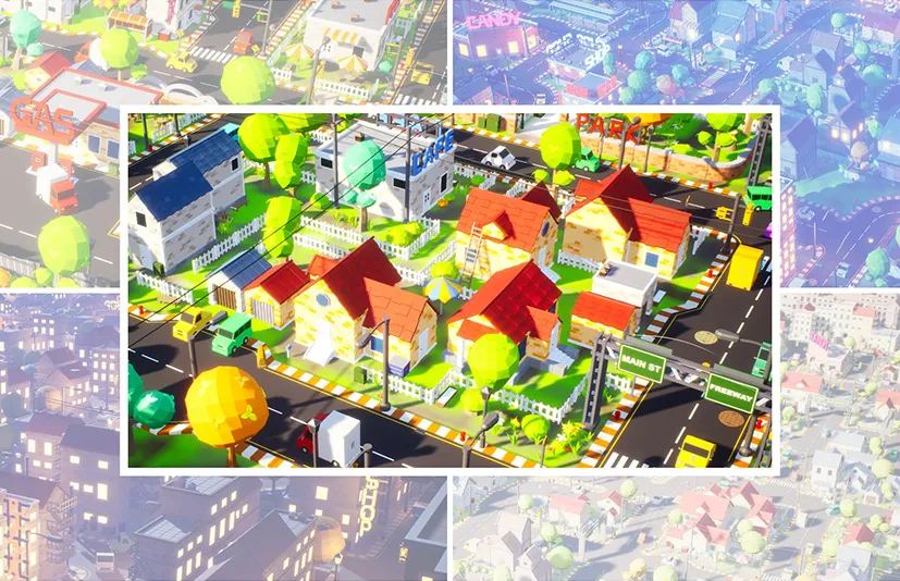 模拟保利小镇 – SimPoly Town