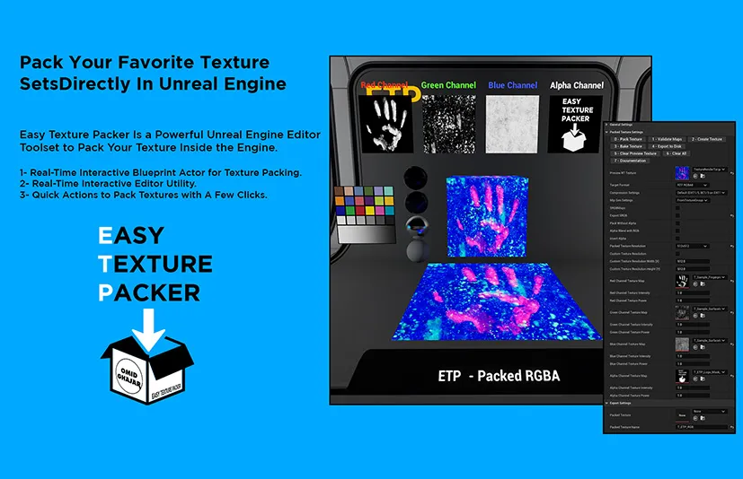 简单的纹理打包器 – Easy Texture Packer