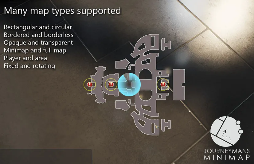 旅者的小地图 – Journeyman\’s Minimap