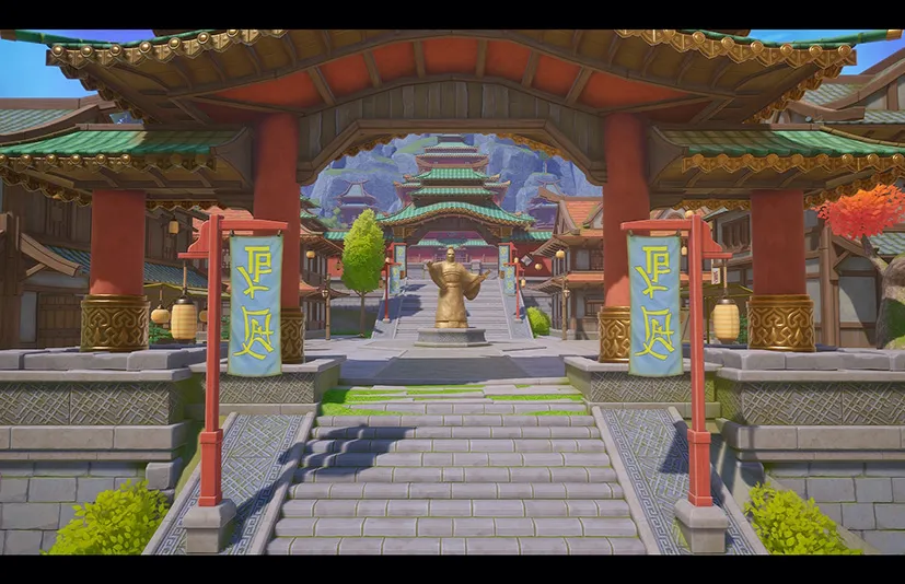 风格化的东方村落 – Stylized Eastern Village