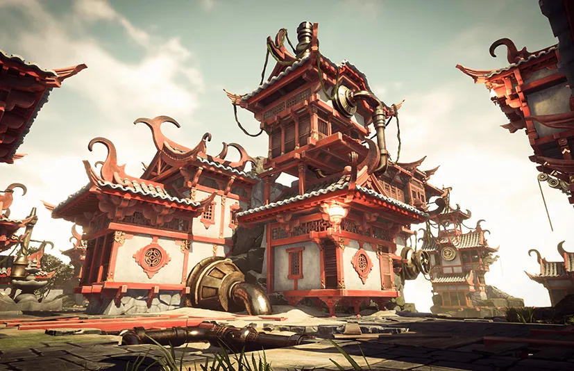 蒸汽朋克小镇 – Steampunk Town