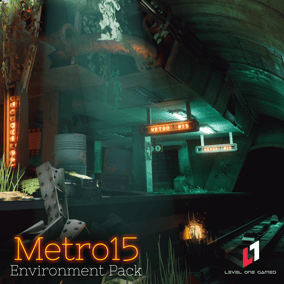 废弃地铁隧道-Metro 15 – Environment Pack