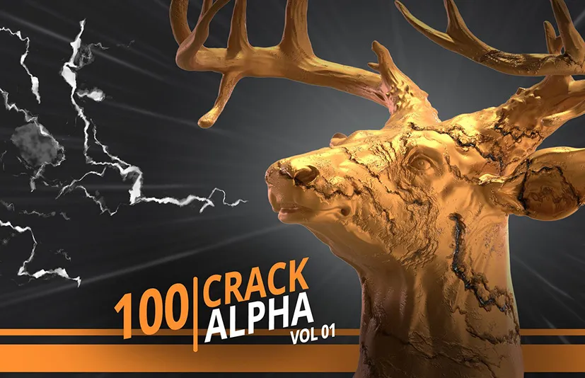 破损裂痕 – 100 Crack Alpha – Vol 01