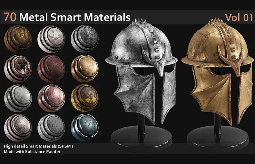 金属智能材质 – 70 Metal Smart Materials_Vol1