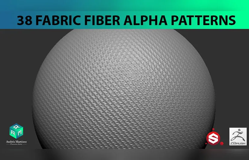 织物纤维 Alpha 图案 – 38 Fabric Fiber Alpha Patterns