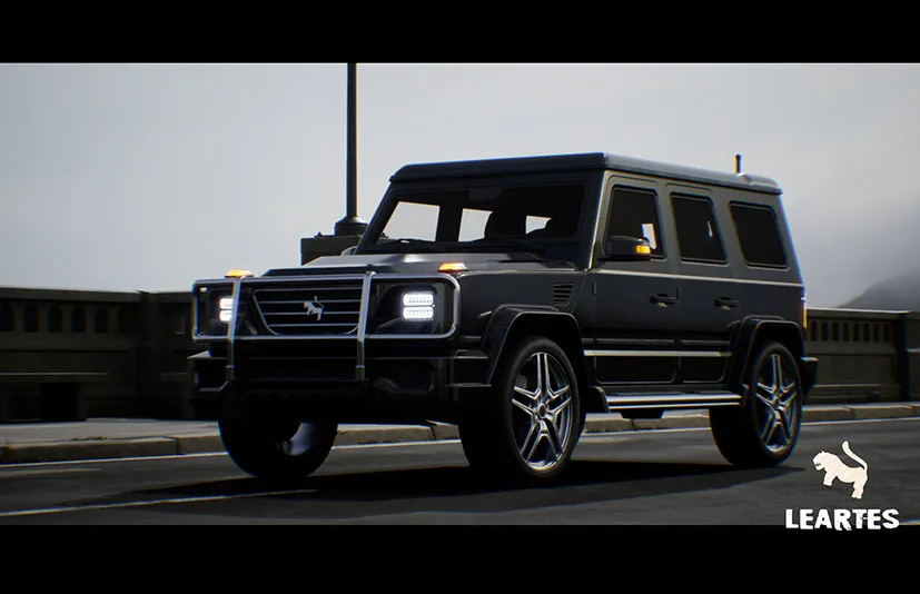 SUV 01 可驾驶/动画/现实 – SUV 01 Driveable / Animated / Realistic