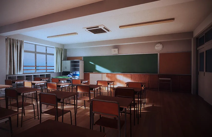 日本学校 – Japanese School Collection – 5 Asset Packs, Over 200 Assets