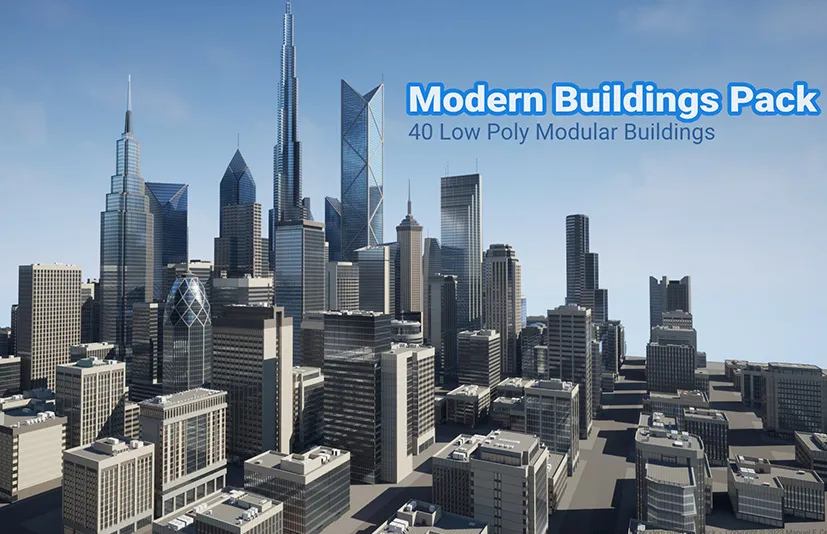 现代建筑包 – Modern Buildings Pack