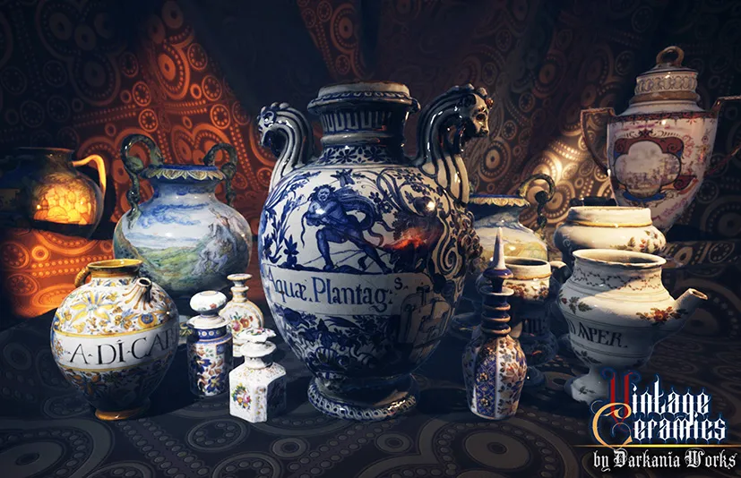 复古陶瓷 – Vintage Ceramics