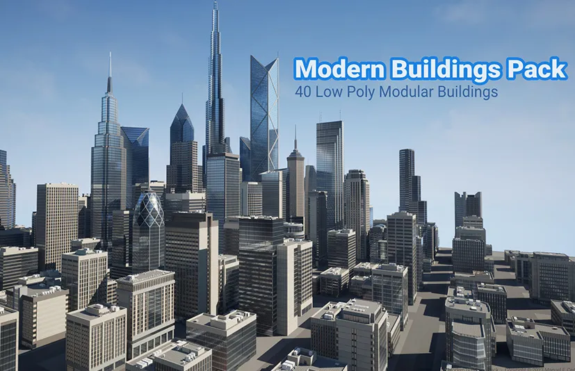 现代建筑包 – Modern Buildings Pack