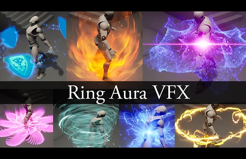 循环光环效果 – Ring Aura VFX