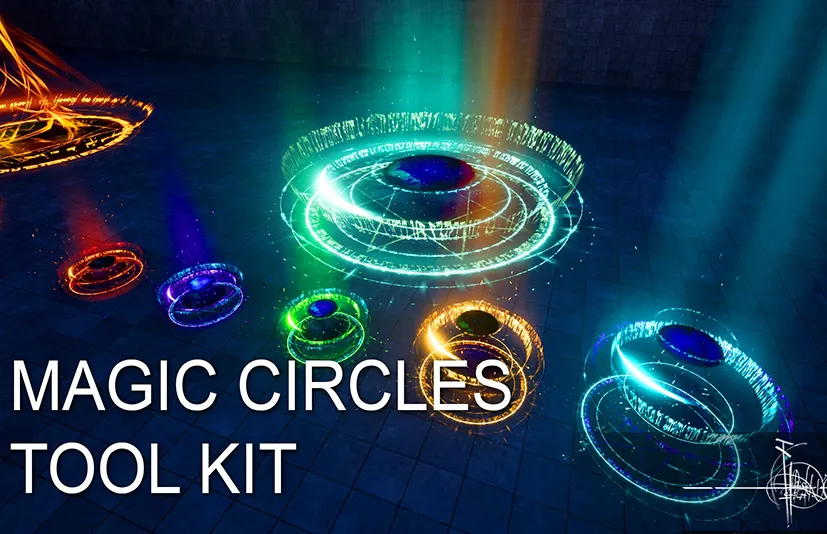 魔法圈 – Baltic VFX : Magic Circles Toolkit