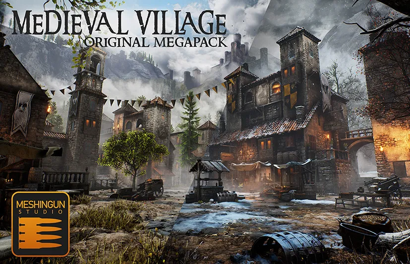 中世纪村庄 – Medieval Village Megapack