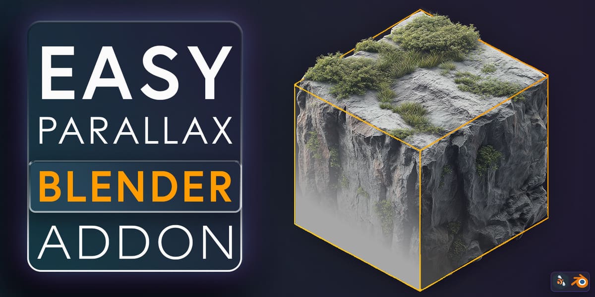 Blender一键式视差遮挡映射插件 – Easy Parallax v1.0.0